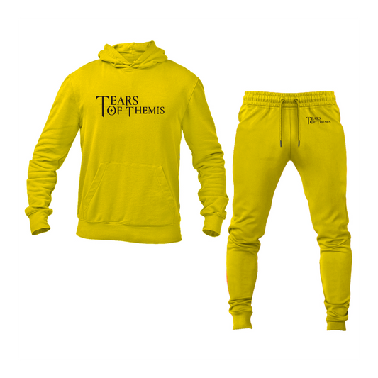 Men's Tear Of Themis Logo Hoodie Joggers Set