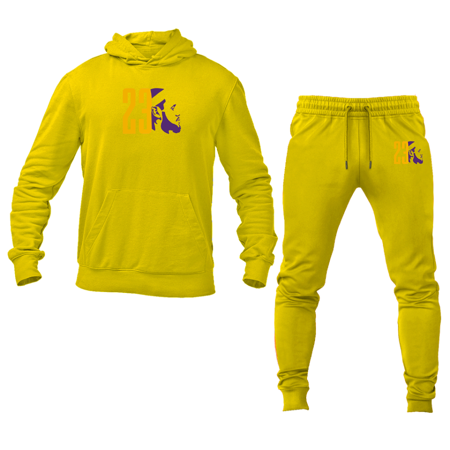 Men's Lebron James 23 Hoodie Joggers Set