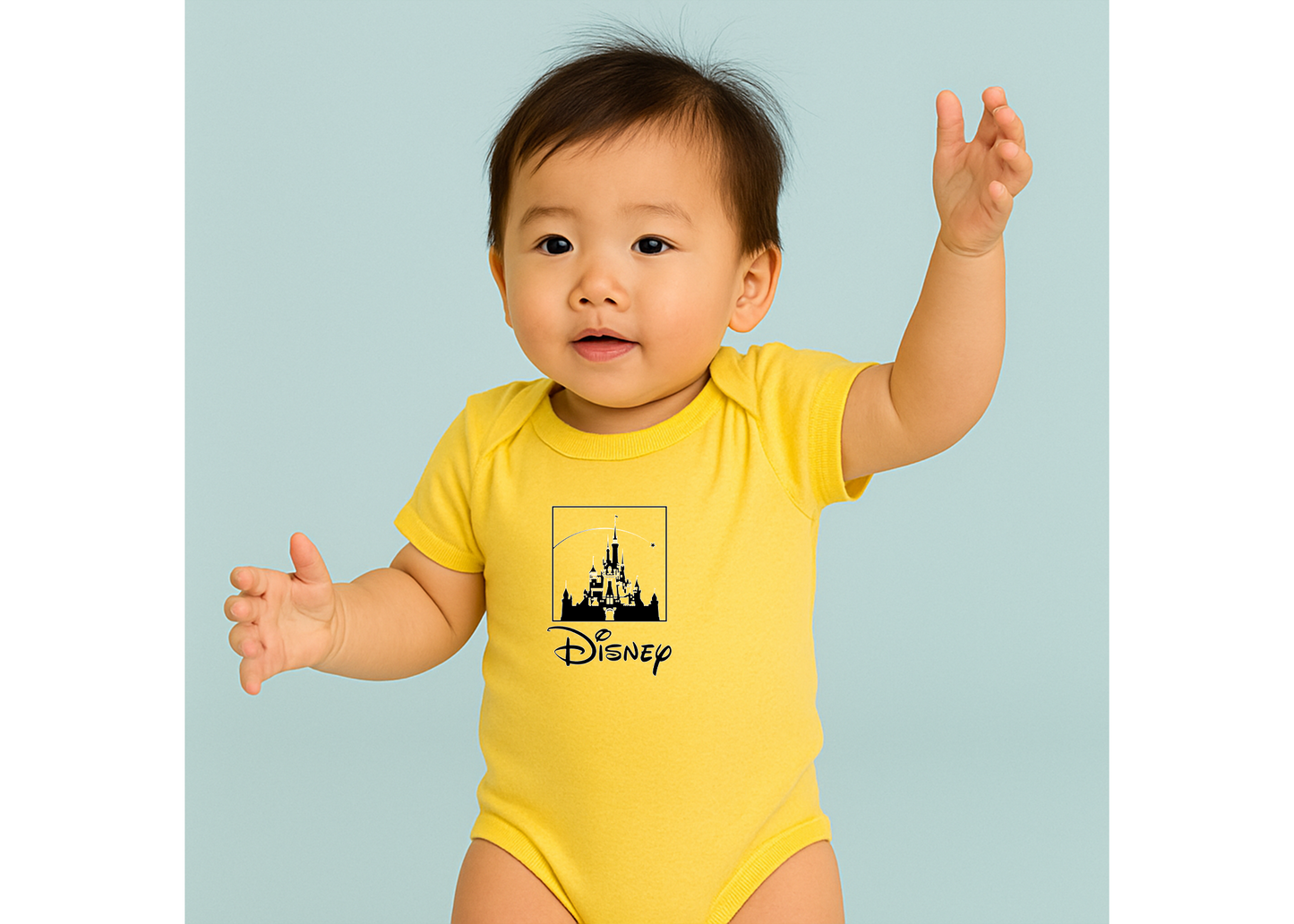 Walt Disney Cartoon Baby Romper Onesie