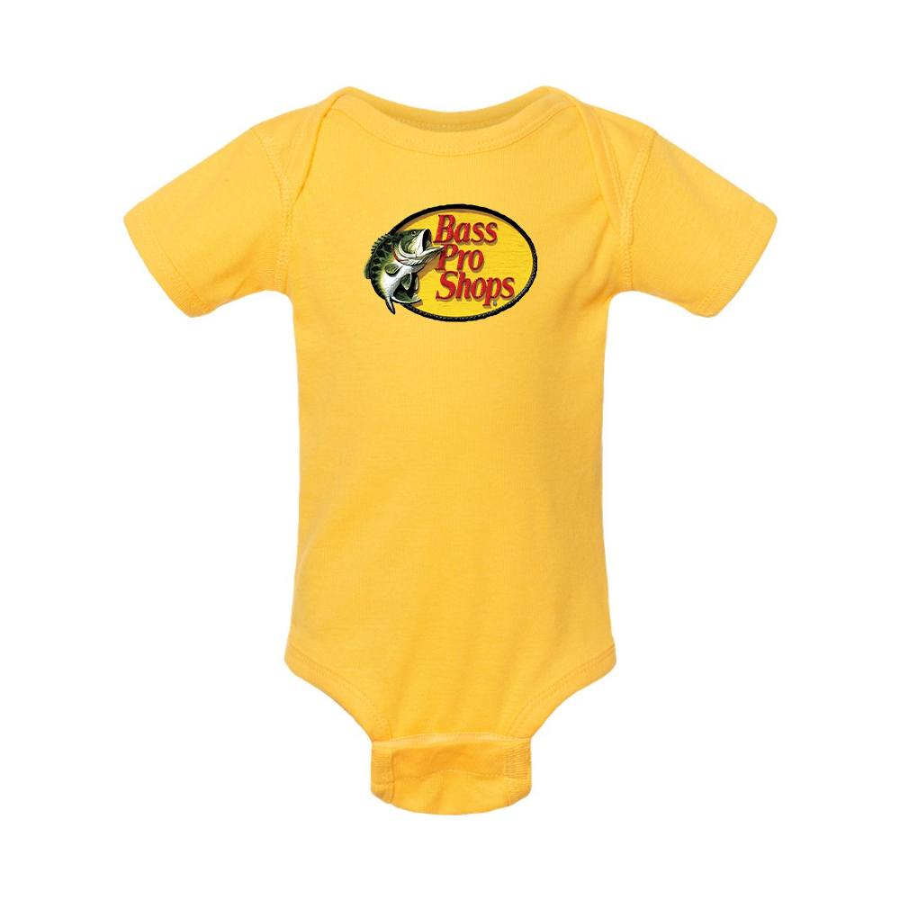 Bass Pro Shops Logo Rabbit Skins Infant Baby Rib Bodysuit