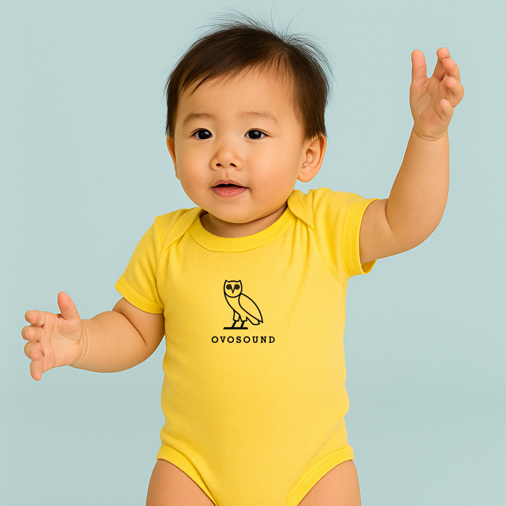 Ovosound Drake Music Baby Romper Onesie