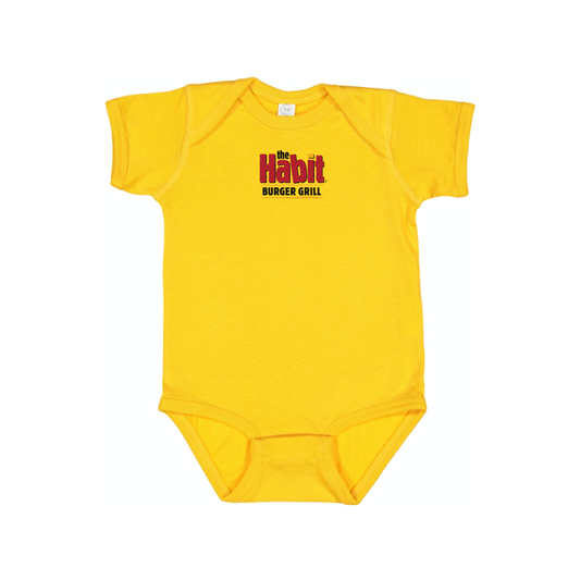 The Habit Burger Grill Logo Baby Romper Onesie