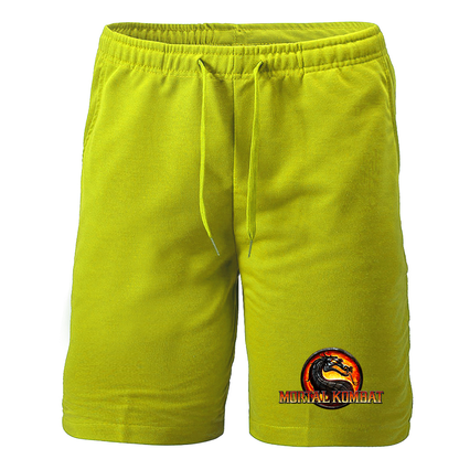 Men's Mortal Kombat Game Athletic Fleece Shorts
