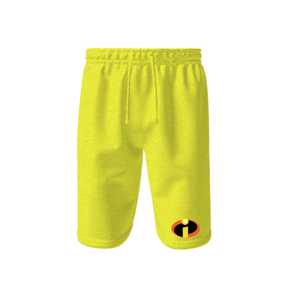 Men's The Incredibles Cartoon Athletic Fleece Shorts