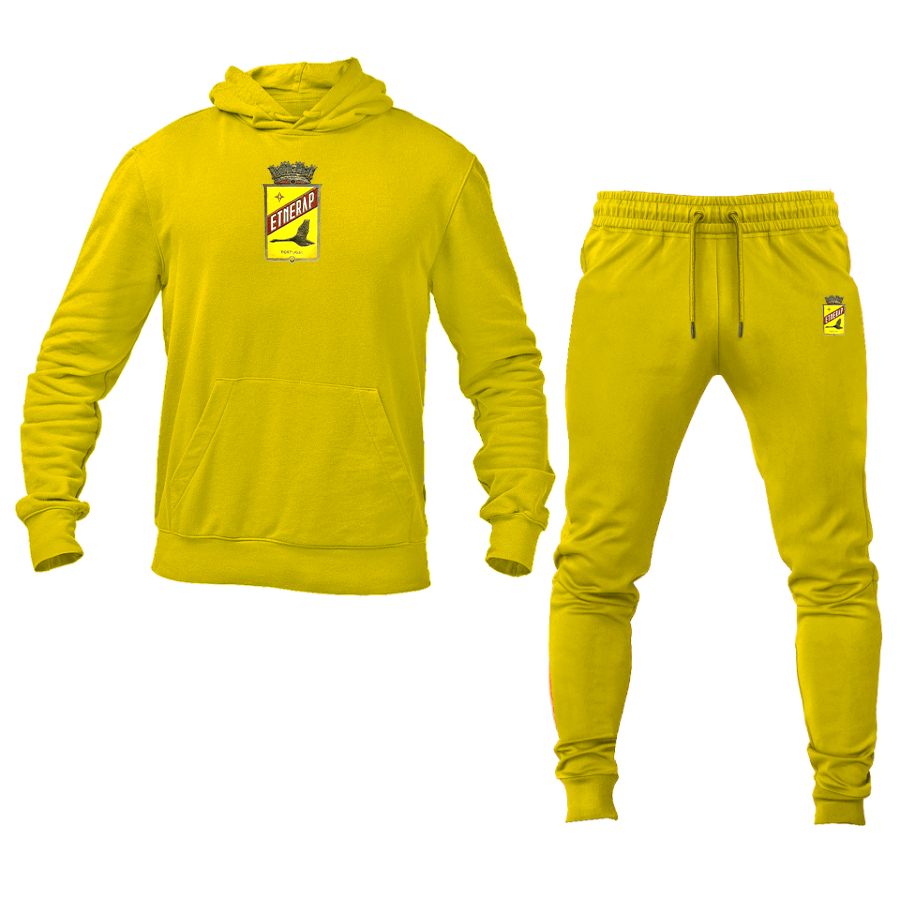 Men's Etnerap Logo Hoodie Joggers Set