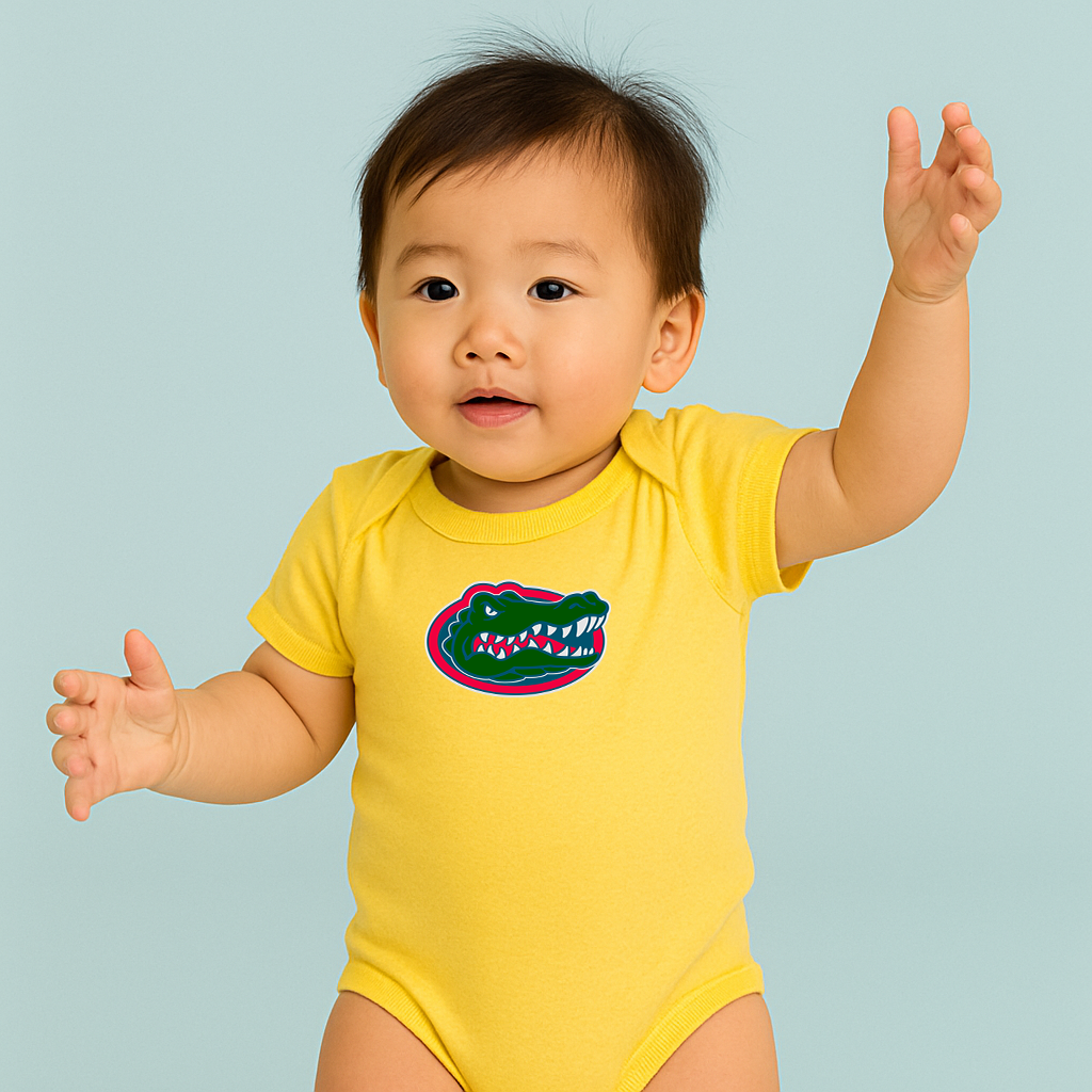 Florida Gators Logo Baby Romper Onesie