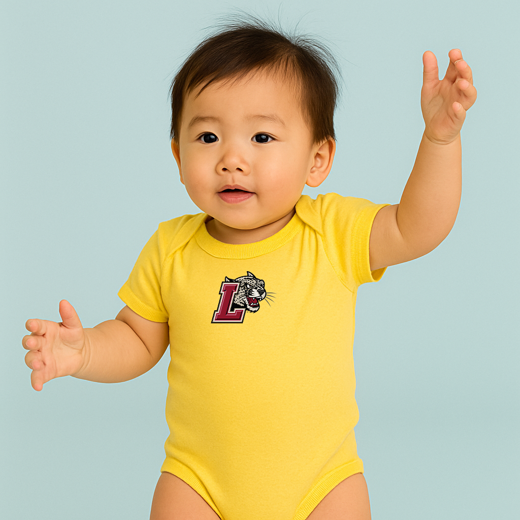 Lafayette Leopards Logo Baby Romper Onesie