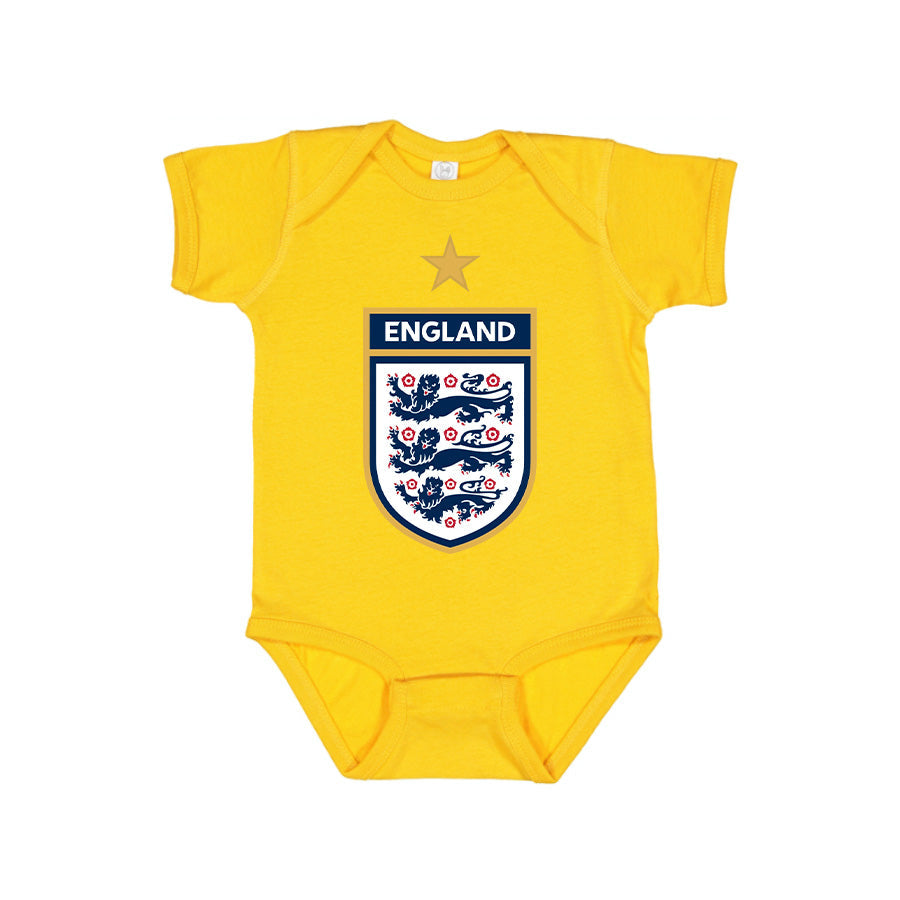 England National Soccer Team Baby Romper Onesie