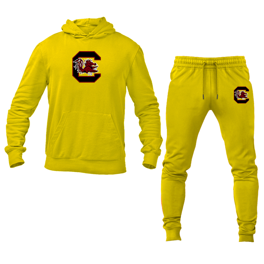 Men's South Carolina Gamecocks Logo Hoodie Joggers Set